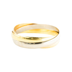 Bracelet Jonc en or jaune, or blanc et or rose - Castafiore