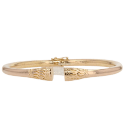 Bracelet Jonc en or rose - Castafiore