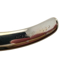 Bracelet Jonc HERMÈS en or blanc, or jaune et diamants - Castafiore