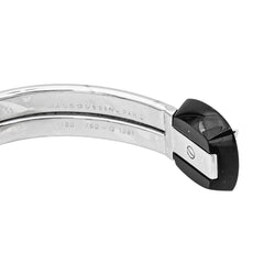Bracelet Jonc MAUBOUSSIN "Étoile Sublime" en or blanc et diamants - Castafiore