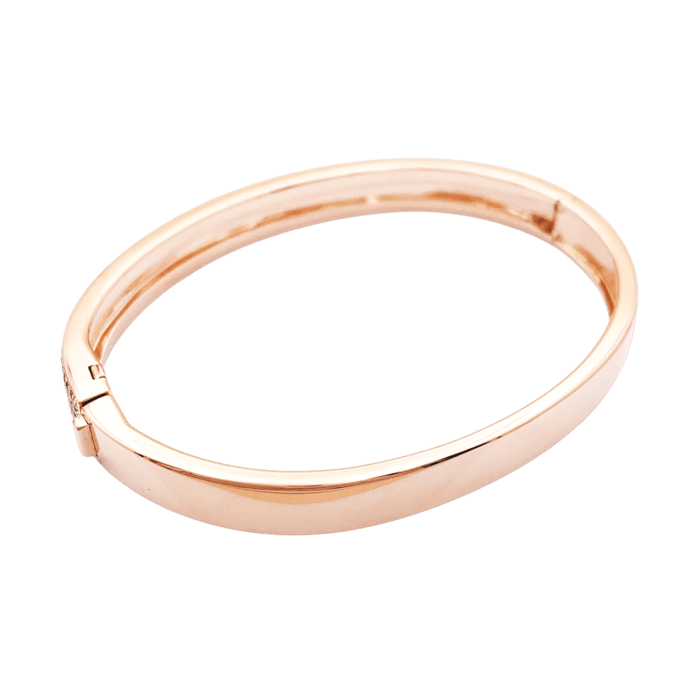 Bracelet Jonc MESSIKA "Spiky" en or rose et diamants - Castafiore
