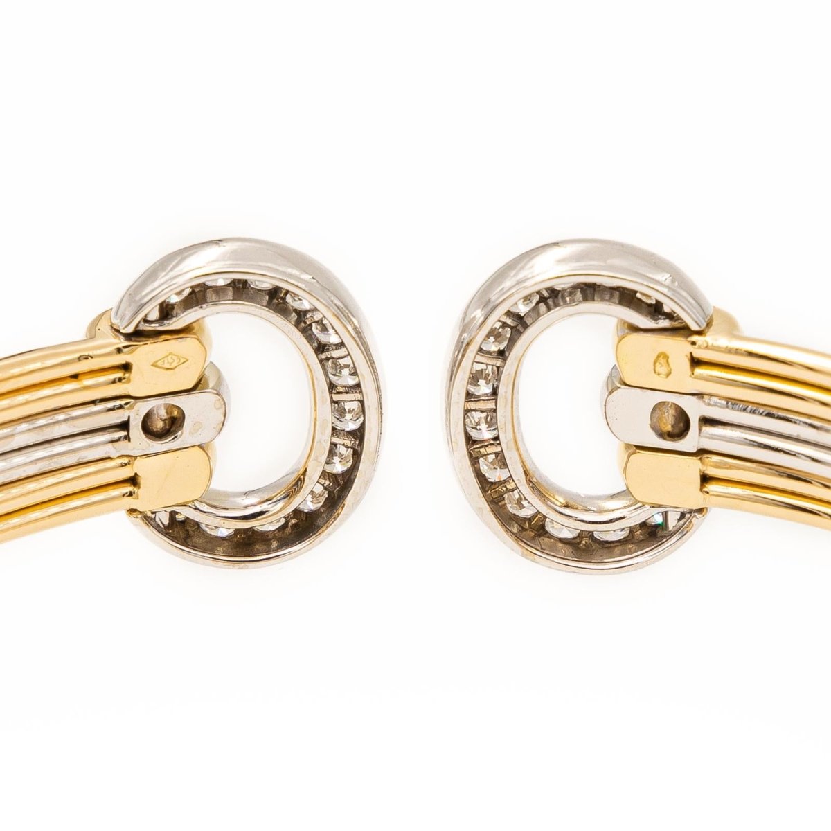 Bracelet Jonc Or jaune Diamant - Castafiore