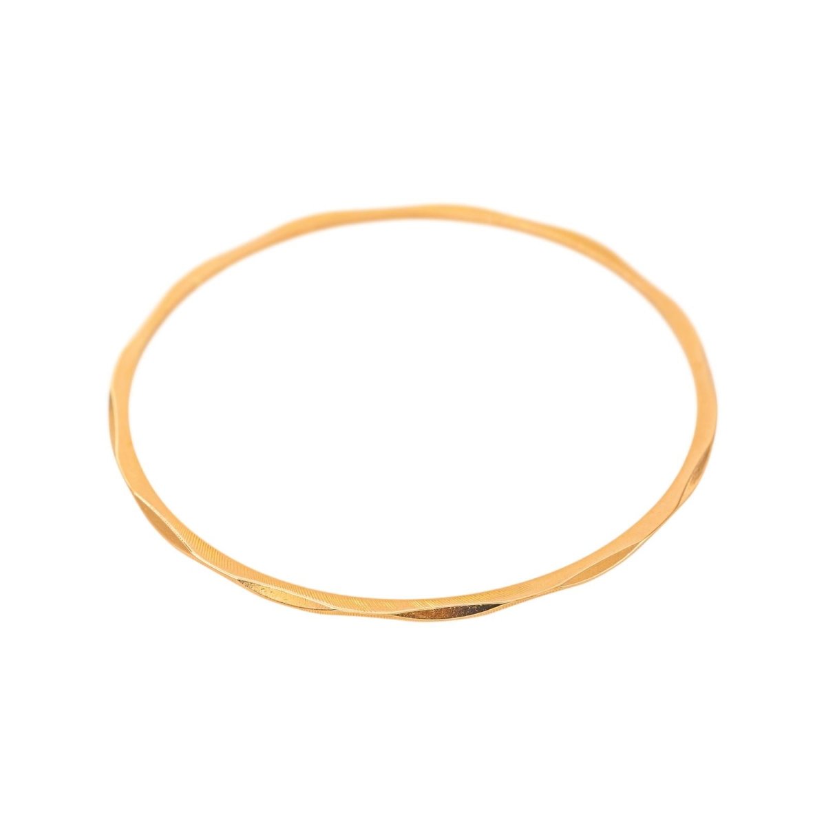 Bracelet Jonc Or rose - Castafiore