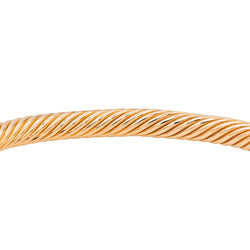 Bracelet Jonc Or rose Diamant - Castafiore