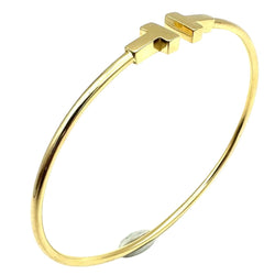 Bracelet Jonc TIFFANY & CO. "Tiffany T" en or jaune - Castafiore