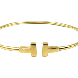 Bracelet Jonc TIFFANY & CO. "Tiffany T" en or jaune - Castafiore