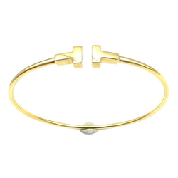 Bracelet Jonc TIFFANY & CO. "Tiffany T" en or jaune - Castafiore