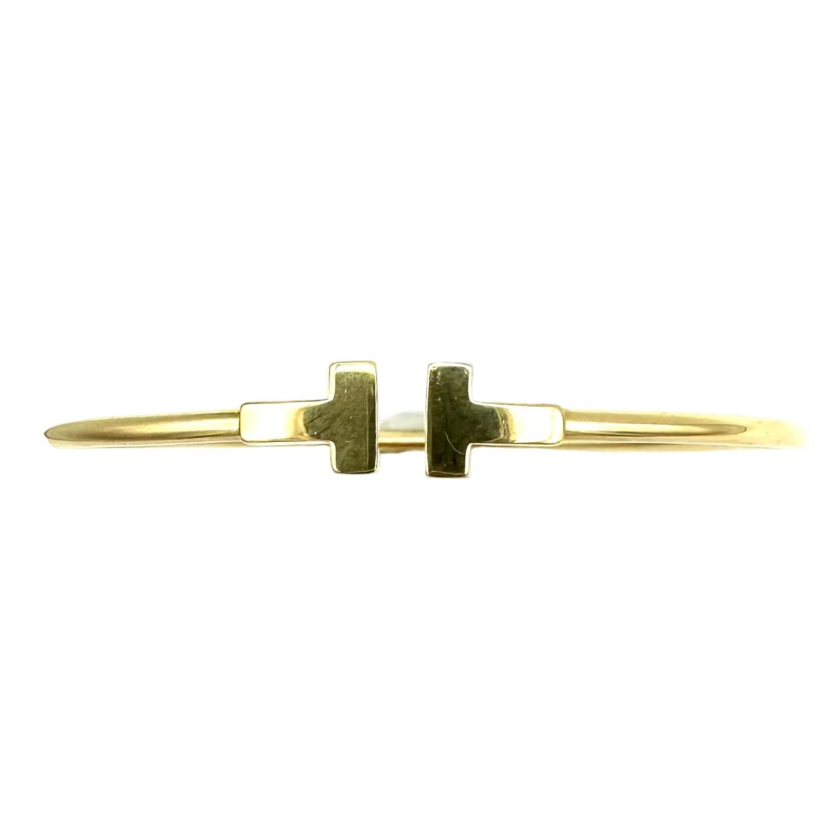 Bracelet Jonc TIFFANY & CO. "Wire" en or jaune - Castafiore