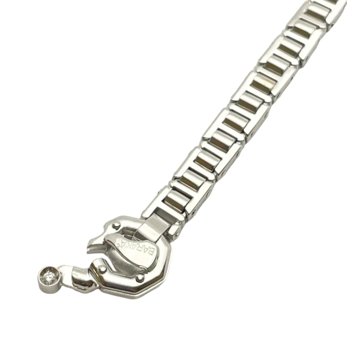 Bracelet Ligne BARAKA en or blanc et diamants - Castafiore