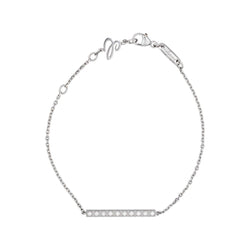 Bracelet Ligne CHOPARD "Ice Cube" en or blanc et diamants - Castafiore