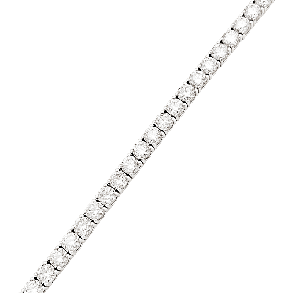 Bracelet Ligne en or blanc et diamants - Castafiore
