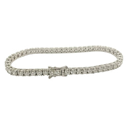 Bracelet Ligne en or blanc et diamants - Castafiore