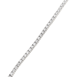 Bracelet Ligne en or blanc et diamants - Castafiore