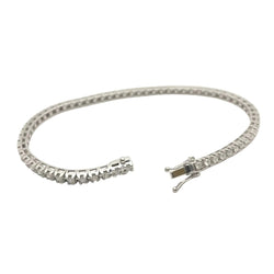 Bracelet Ligne en or blanc et diamants - Castafiore