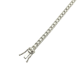 Bracelet Ligne en or blanc et diamants - Castafiore