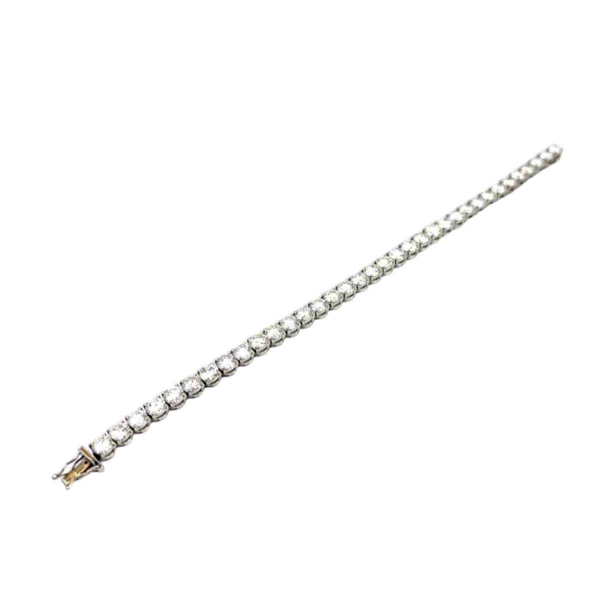Bracelet Ligne en or blanc et diamants - Castafiore
