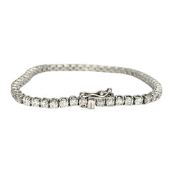 Bracelet Ligne en or blanc et diamants - Castafiore