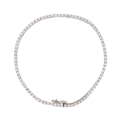 Bracelet Ligne en or blanc et diamants - Castafiore