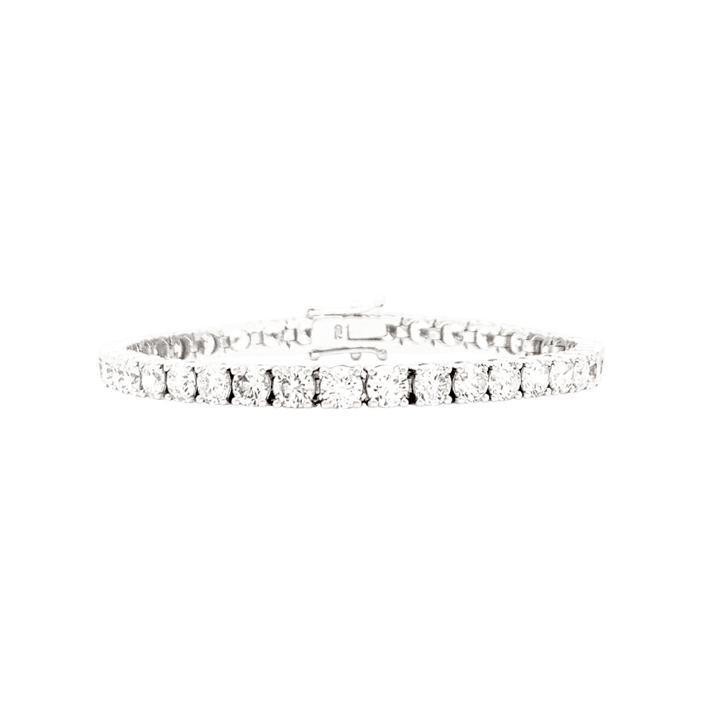 Bracelet Ligne en or blanc et diamants - Castafiore