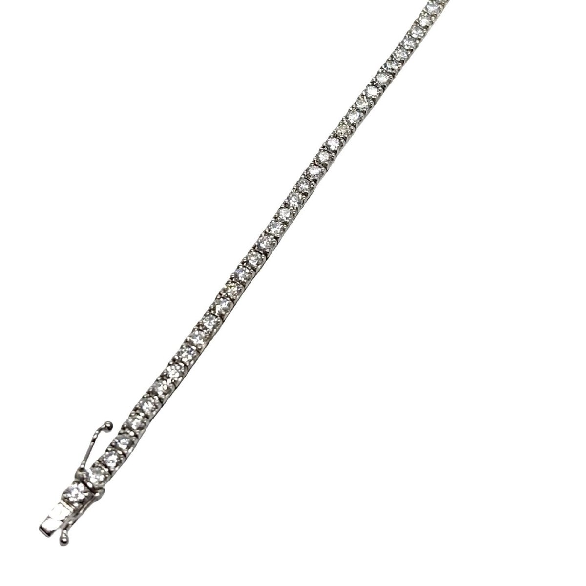 Bracelet Ligne en or blanc et diamants - Castafiore