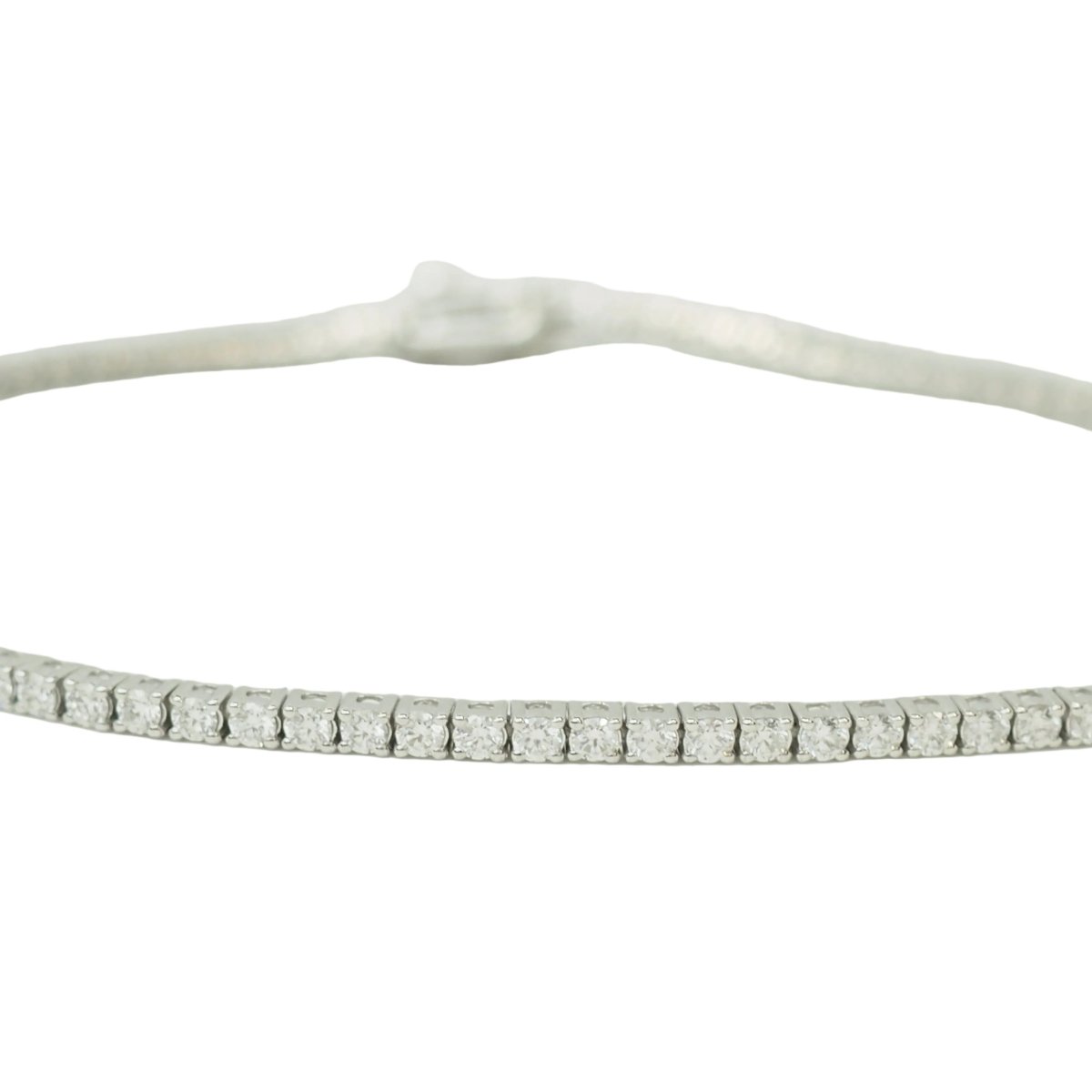 Bracelet Ligne en or blanc et diamants - Castafiore