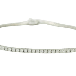 Bracelet Ligne en or blanc et diamants - Castafiore