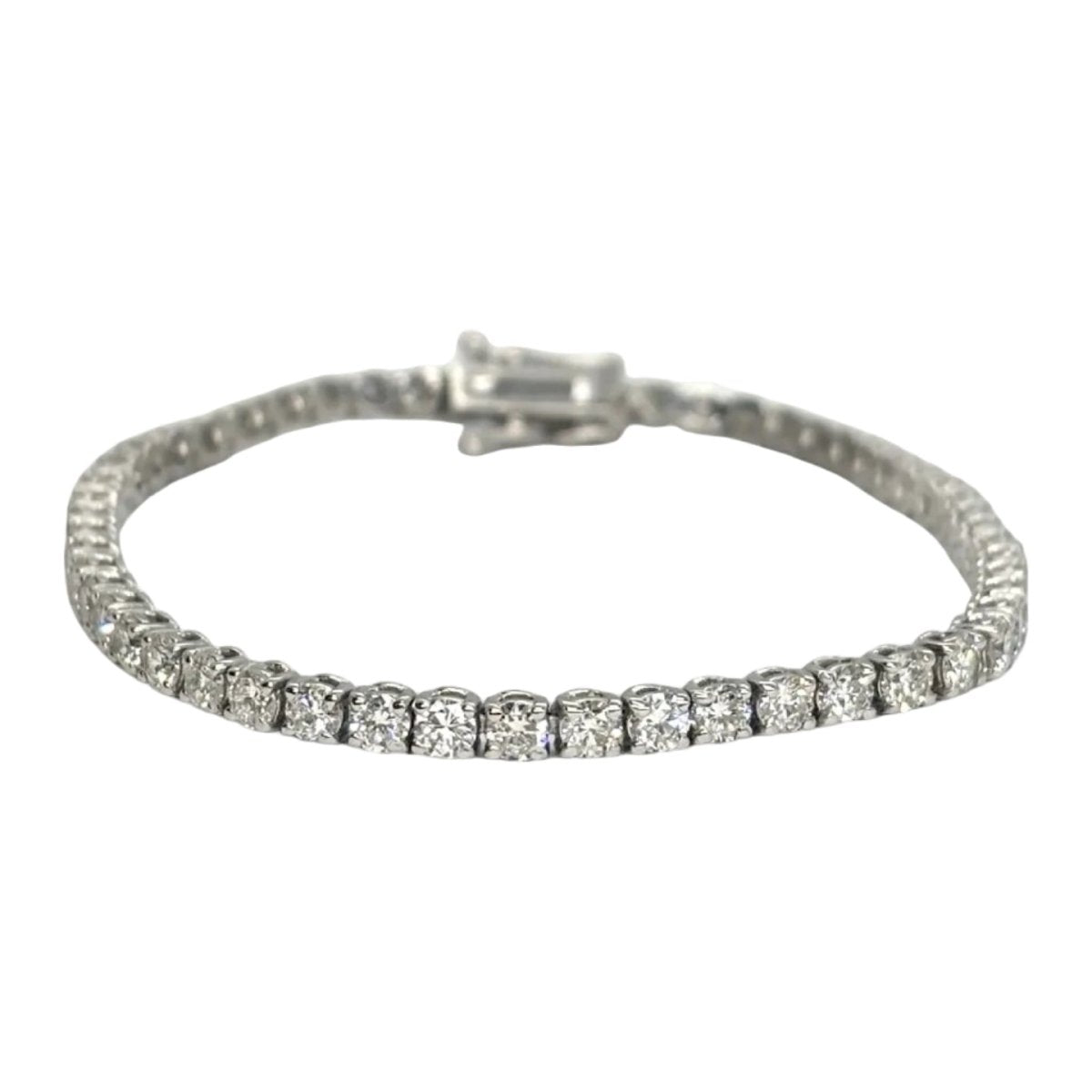 Bracelet Ligne en or blanc et diamants - Castafiore