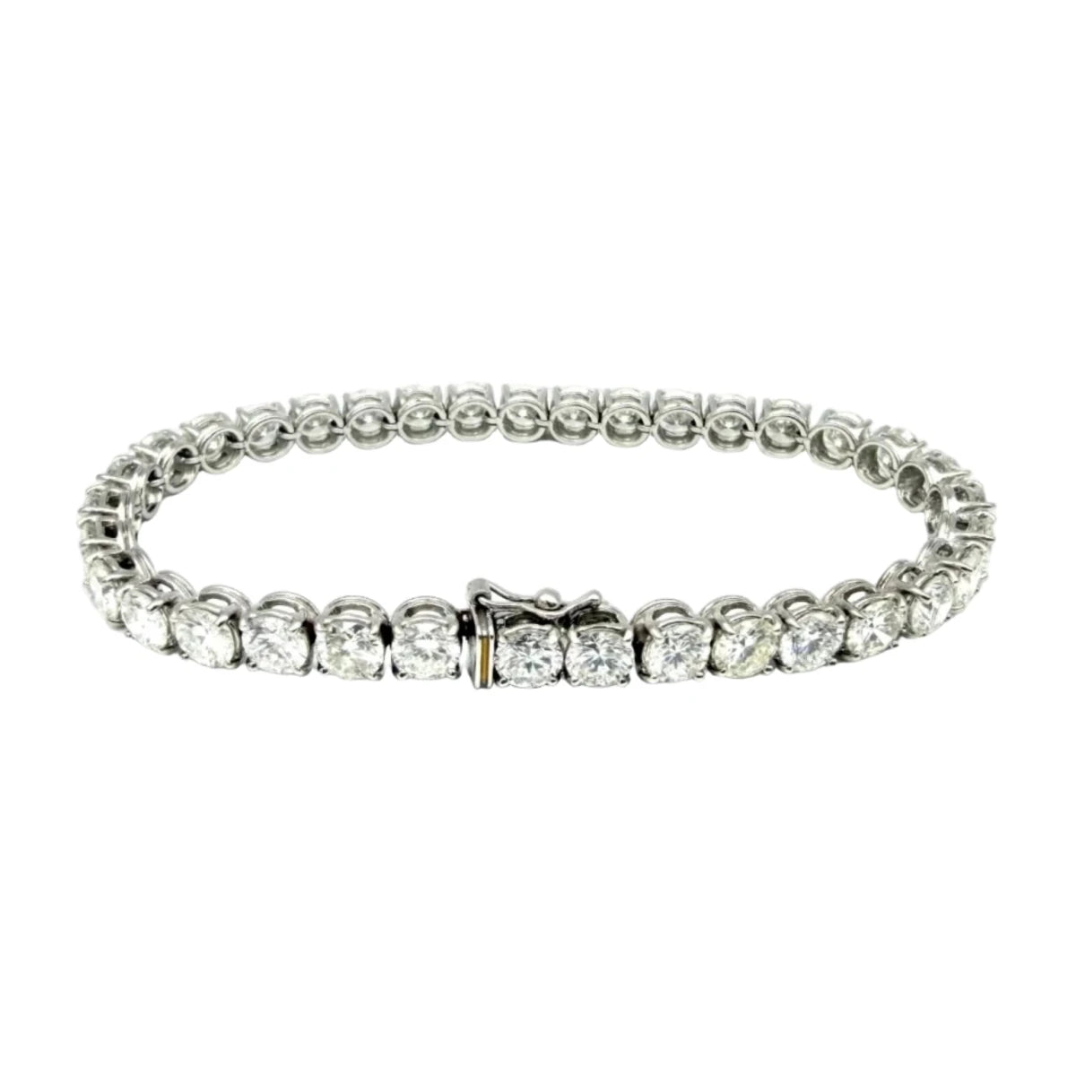 Bracelet Ligne en or blanc et diamants - Castafiore