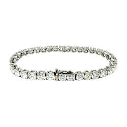 Bracelet Ligne en or blanc et diamants - Castafiore