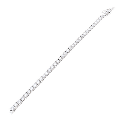 Bracelet Ligne en or blanc et diamants - Castafiore