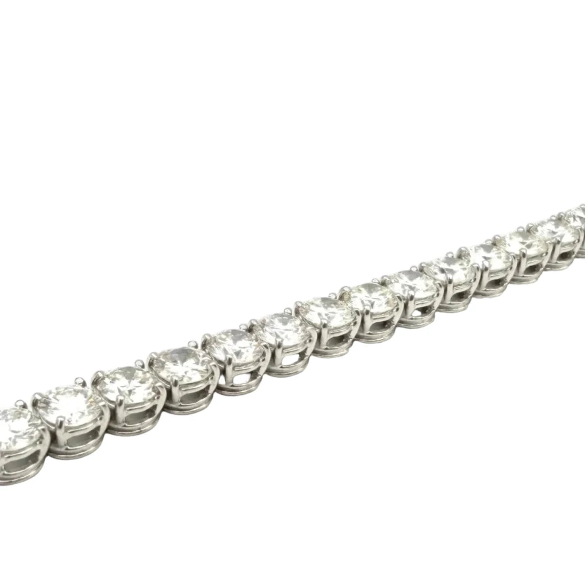 Bracelet Ligne en or blanc et diamants - Castafiore