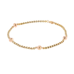 Bracelet Ligne en or jaune et or rose - Castafiore