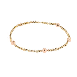 Bracelet Ligne en or jaune et or rose - Castafiore