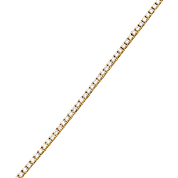 Bracelet Ligne en or rose et diamants - Castafiore
