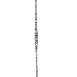 Bracelet Ligne en platine et diamants - Castafiore