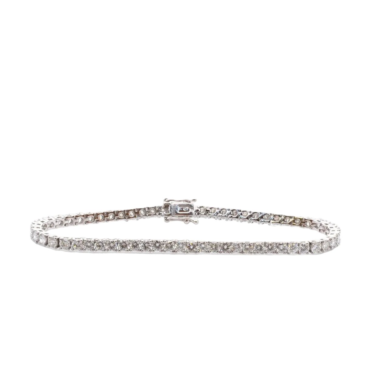 Bracelet Ligne en platine et diamants - Castafiore