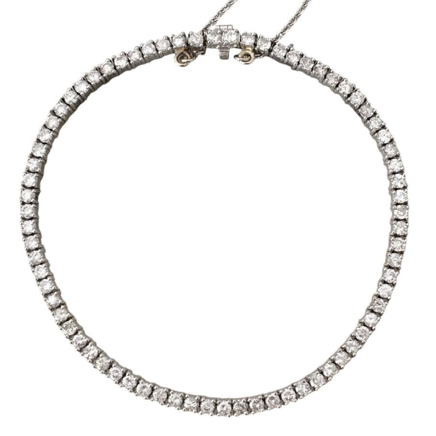 Bracelet Ligne en platine et diamants - Castafiore