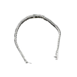 Bracelet Ligne en platine et diamants - Castafiore