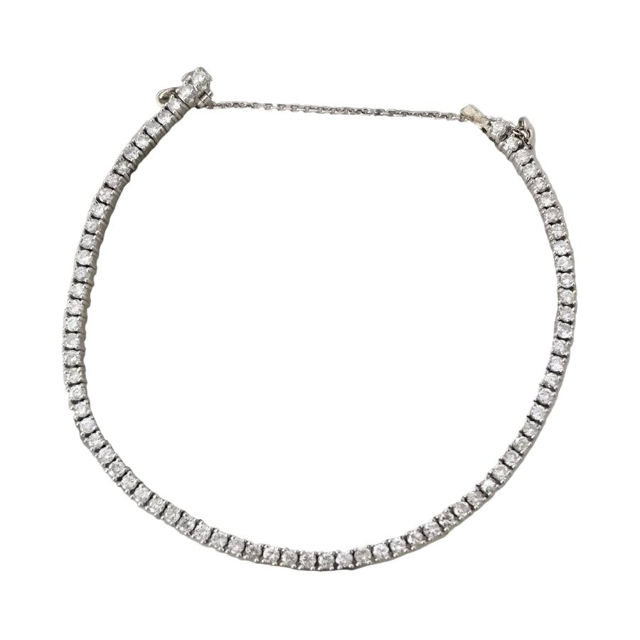Bracelet Ligne en platine et diamants - Castafiore