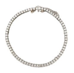 Bracelet Ligne en platine et diamants - Castafiore