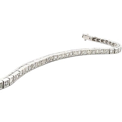 Bracelet Ligne en platine et diamants - Castafiore