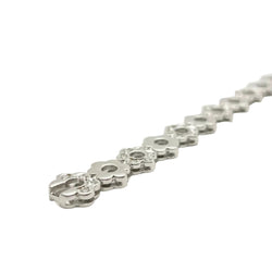 Bracelet Ligne POLI en or blanc et diamants - Castafiore