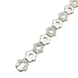 Bracelet Ligne POLI en or blanc et diamants - Castafiore