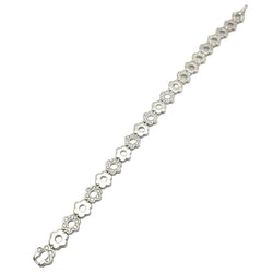 Bracelet Ligne POLI en or blanc et diamants - Castafiore