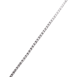 Bracelet Ligne ZOUGHAIB en or blanc et diamants - Castafiore