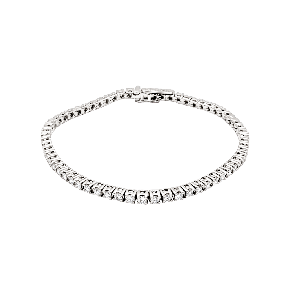Bracelet Ligne ZOUGHAIB en or blanc et diamants - Castafiore