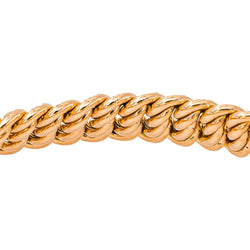 Bracelet Maille Amériaince Or rose - Castafiore