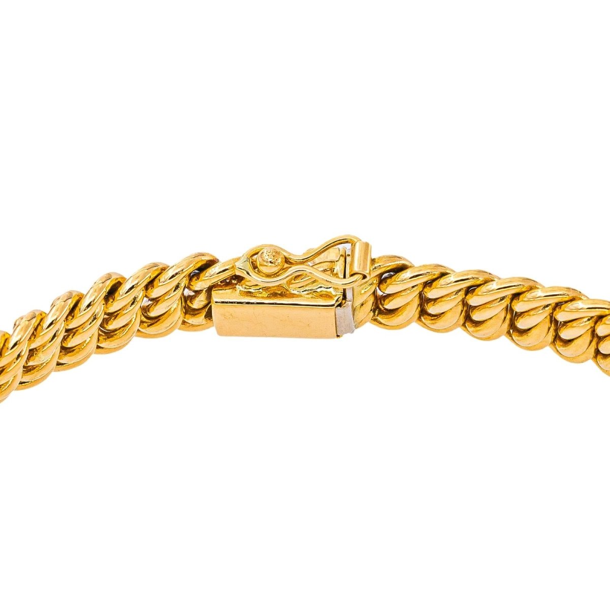 Bracelet Maille Américaine Or jaune - Castafiore