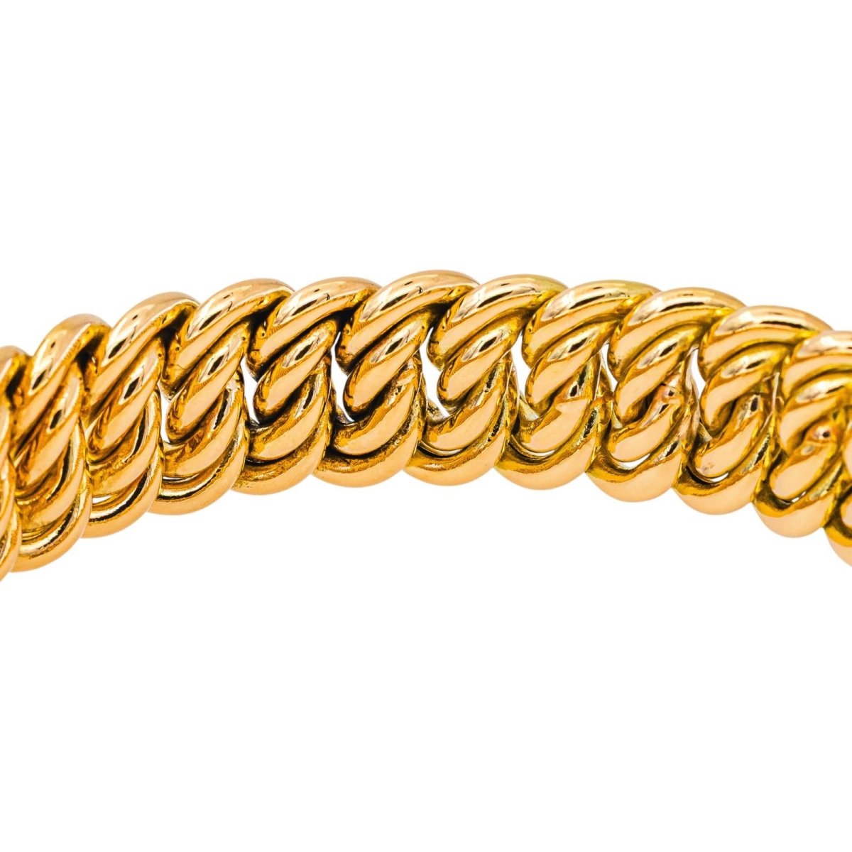 Bracelet Maille américaine Or jaune - Castafiore