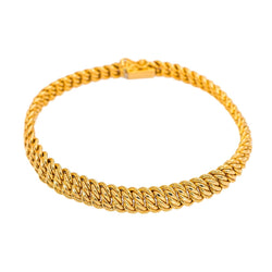 Bracelet Maille Américaine Or jaune - Castafiore